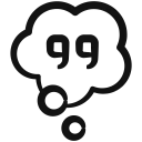 quote-symbol-in-thought-bubble