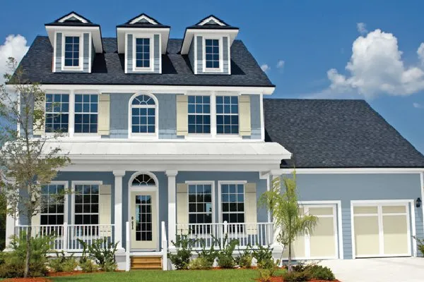 Blue White Ivory Exterior Paint Color Schemes - West Chester OH