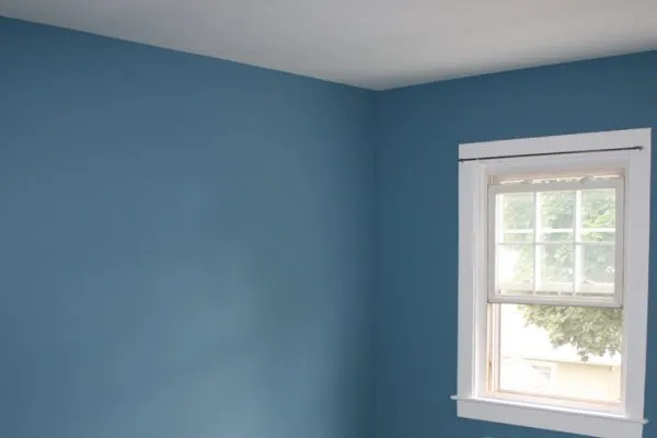 Blue Bedroom Interior Painting - West Chester Ohio - 365 Renovations 600x400